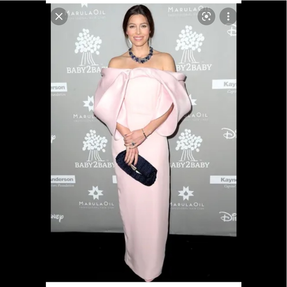 MONSE. PINK GOWN. Size 8.